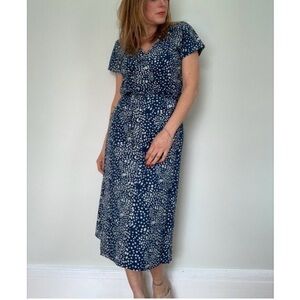 PO-EM ode dress in splash print